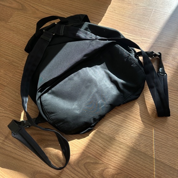 AUTHENTIC Prada Medium Saffiano-Trimmed Vela Backpack 🖤 - Picture 10 of 15